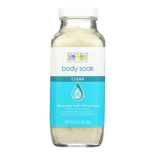 Picture of Aura Cacia - Body Soak - Clear - 18.5 oz - 1 each