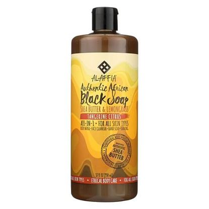 Picture of Alaffia - African Black Soap - Tangerine Citrus - 32 fl oz.