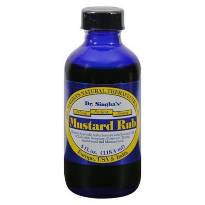 Picture of Dr. Singha's Mustard Rub - 4 fl oz