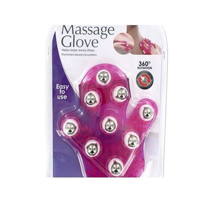 Foto de Massage Glove with Rotating Steel Balls ( Case of 16 )