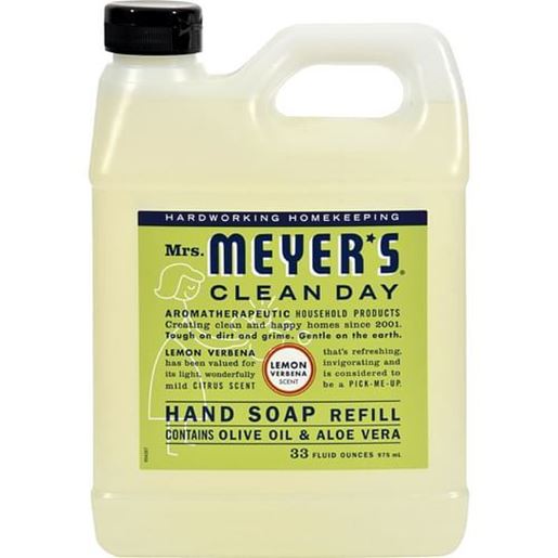 Picture of Mrs. Meyer's Clean Day - Liquid Hand Soap Refill - Lemon Verbena - 33 fl oz