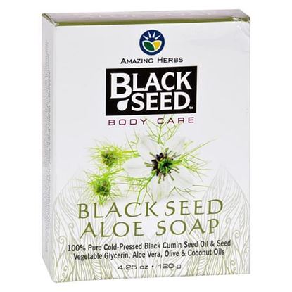 图片 Black Seed Bar Soap - Aloe - 4.25 oz