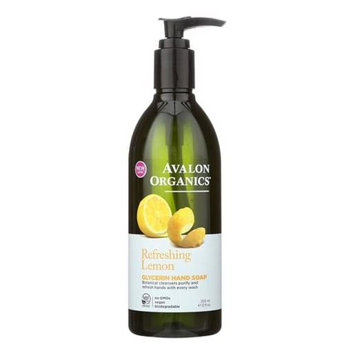 Picture of Avalon Organics Glycerin Liquid Hand Soap Lemon - 12 fl oz