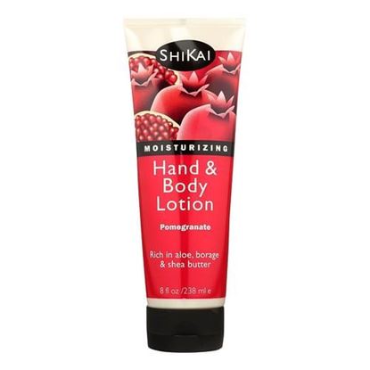 Foto de Shikai All Natural Hand And Body Lotion Pomegranate - 8 fl oz