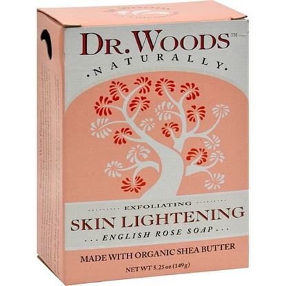 Picture of Dr. Woods Bar Soap Skin Lightening English Rose - 5.25 oz
