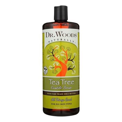 Foto de Dr. Woods Shea Vision Pure Castile Soap Tea Tree - 32 fl oz