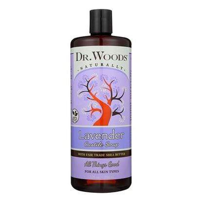 Picture of Dr. Woods Shea Vision Soothing Lavender Castile Soap - 32 oz