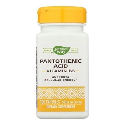 Foto de Nature's Way - Pantothenic Acid - 250 mg - 100 Capsules