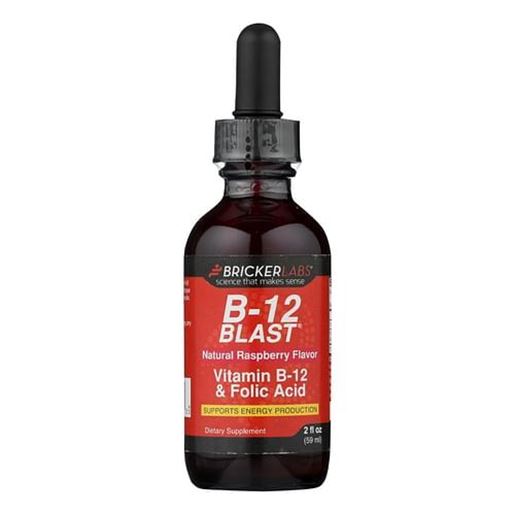 Foto de Bricker Labs - Blast B12 Vitamin B12 and Folic Acid - 2 fl oz