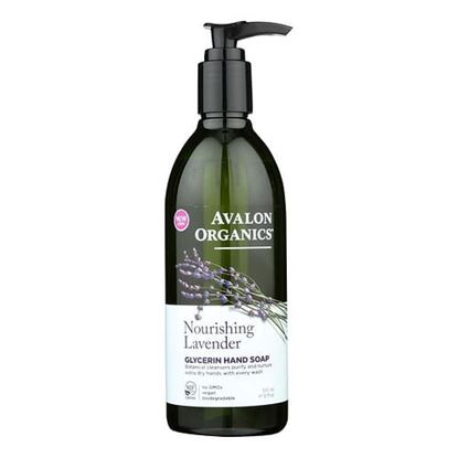 图片 Avalon Organics Glycerin Liquid Hand Soap Lavender - 12 fl oz