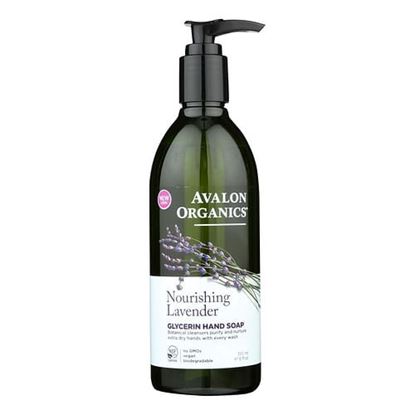 Foto de Avalon Organics Glycerin Liquid Hand Soap Lavender - 12 fl oz