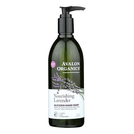 Picture of Avalon Organics Glycerin Liquid Hand Soap Lavender - 12 fl oz