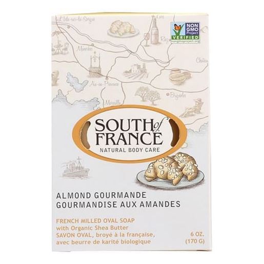 Picture of South Of France Bar Soap - Almond Gourmand - 6 oz - 1 each