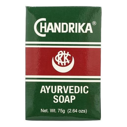 Foto de Chandrika Soap Ayurvedic Herbal and Vegetable Oil Soap - 2.64 oz - Case of 10