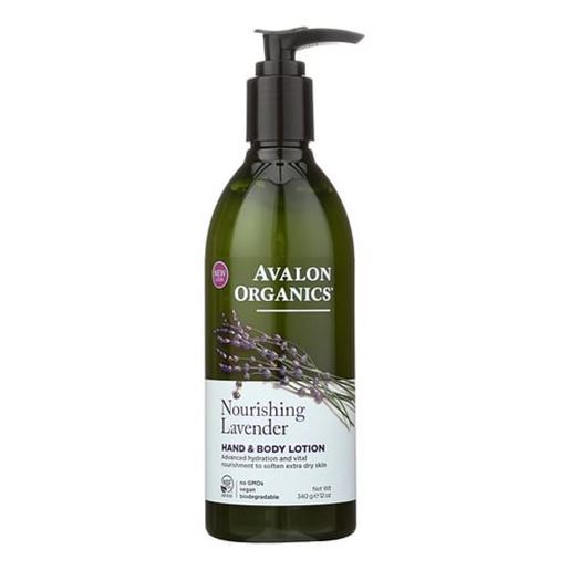 Foto de Avalon Organics Hand and Body Lotion Lavender - 12 fl oz