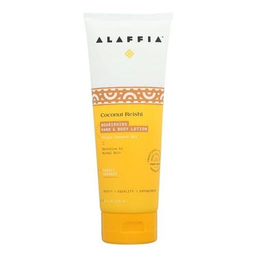 Foto de Alaffia - Hand and Body Lotion - Coconut Reishi - 8 fl oz.