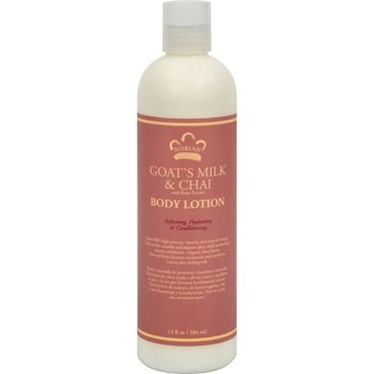 Foto de Nubian Heritage Lotion - Goats Milk and Chai - 13 fl oz