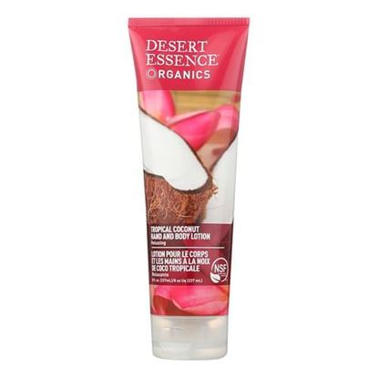 Picture of Desert Essence - Hand and Body Lotion Tropical Coconut - 8 fl oz