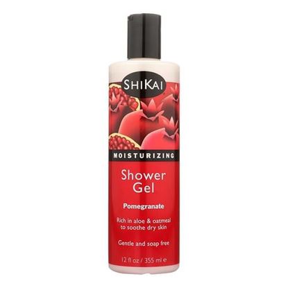 Foto de Shikai Products Shower Gel - Pomegranate - 12 oz