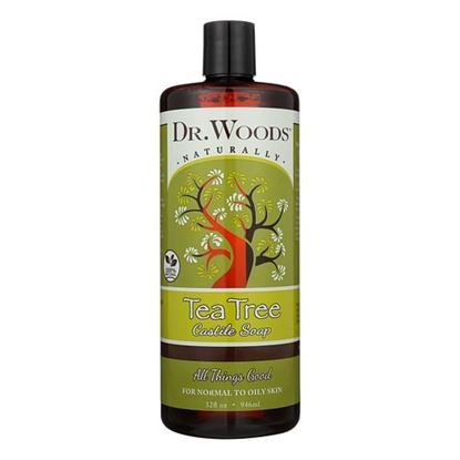 Foto de Dr. Woods Pure Castile Soap Tea Tree - 32 fl oz