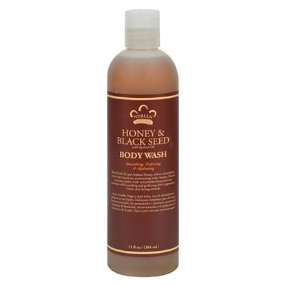 Foto de Nubian Heritage Body Wash Honey And Black Seed - 13 fl oz