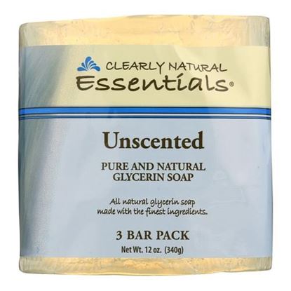 Picture of Clearly Natural Bar Soap - Unscented - 3 Pack - 4 oz