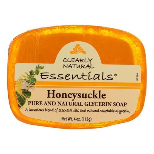 Picture of Clearly Natural Glycerine Bar Soap Honeysuckle - 4 oz