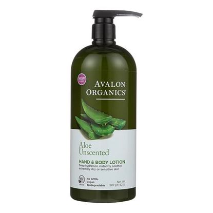 图片 Avalon Organics Hand and Body Lotion Aloe Unscented - 32 fl oz