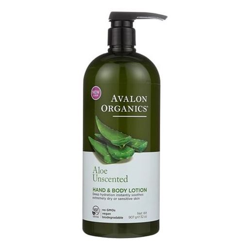 Picture of Avalon Organics Hand and Body Lotion Aloe Unscented - 32 fl oz