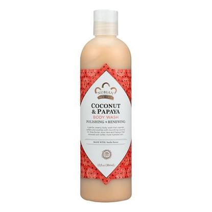 Picture of Nubian Heritage Body Wash Coconut And Papaya - 13 fl oz