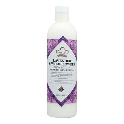 Picture of Nubian Heritage Lotion - Lavender and Wildflower - 13 oz