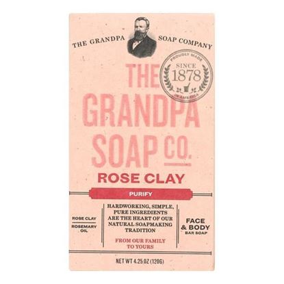 Foto de Grandpa Soap Soap - Rose Clay - 4.25 oz