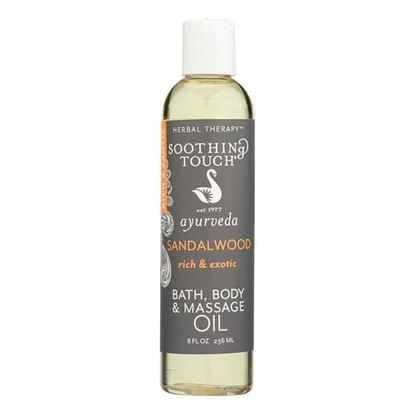 Foto de Soothing Touch Bath and Body Oil - Sandalwood - 8 oz