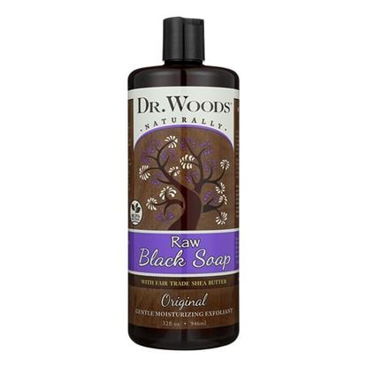 Picture of Dr. Woods Shea Vision Pure Black Soap with Organic Shea Butter - 32 fl oz
