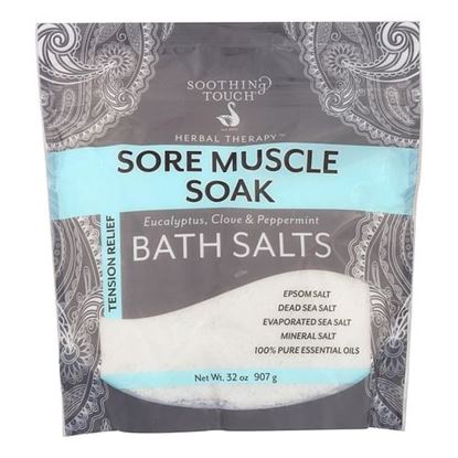 Picture of Soothing Touch Bath Salts - Sore Muscle Soak - 32 oz