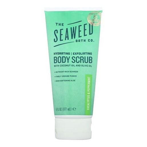 Foto de The Seaweed Bath Co - Hydrating Body Scrub - Eucalyptus Mint - 6 oz