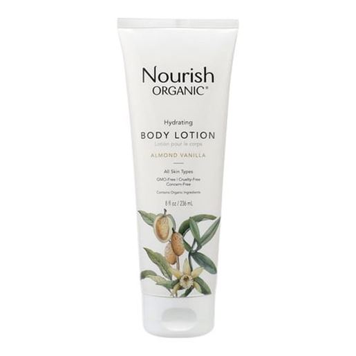 Foto de Nourish Organic Body Lotion Almond Vanilla - 8 fl oz