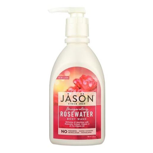 Foto de Jason Body Wash Pure Natural Invigorating Rosewater - 30 fl oz