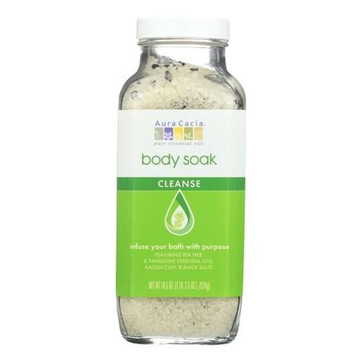 Picture of Aura Cacia - Body Soak - Cleanse - 18.5 oz - 1 each