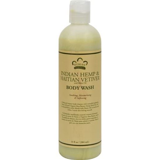 Picture of Nubian Heritage Body Wash Indian Hemp And Haitian Vetiver - 13 fl oz