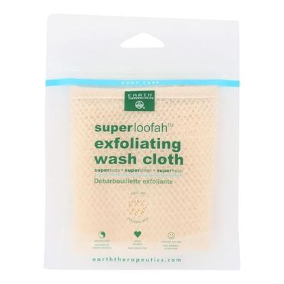Picture of Earth Therapeutics Loofah - Super - Exfoliating - Wash Cloth - 1 Count