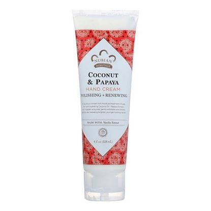 Picture of Nubian Heritage Hand Cream - Coconut & Papaya - 4 oz