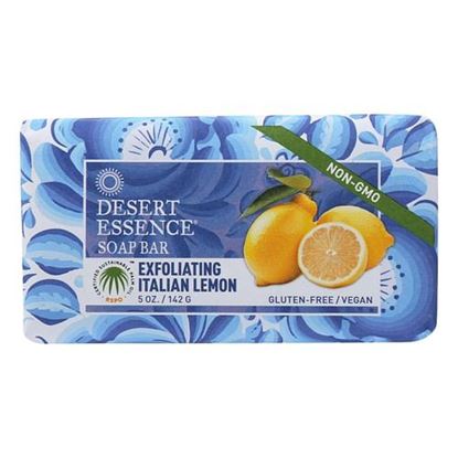 Foto de Desert Essence - Bar Soap - Exfoliating Italian Lemon - 5 oz