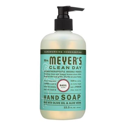 Picture of Mrs. Meyer's Clean Day - Liquid Hand Soap - Basil - 12.5 oz