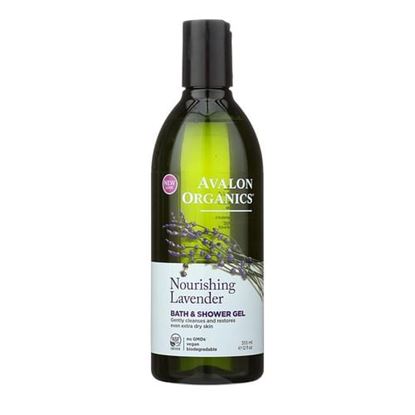 图片 Avalon Organics Bath and Shower Gel Lavender - 12 fl oz