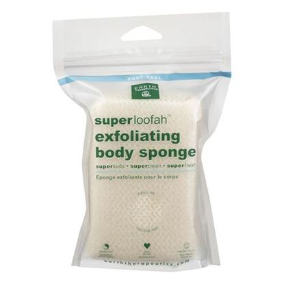 图片 Earth Therapeutics Loofah - Super - Exfoliating - Body Sponge - 1 Count