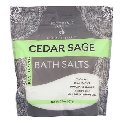 Picture of Soothing Touch Bath Salts - Cedar Sage - 32 oz