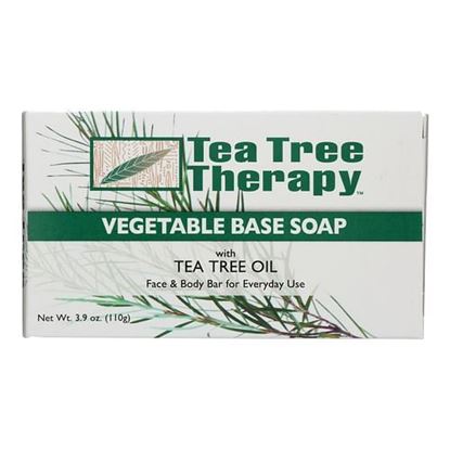 Foto de Tea Tree Therapy Vegetable Base Soap with Tea Tree Oil - 3.9 oz