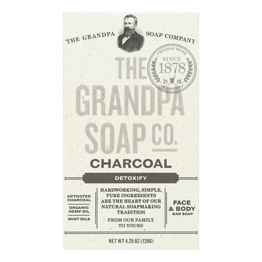 Picture of Grandpa Soap Soap - Charcoal - 4.25 oz