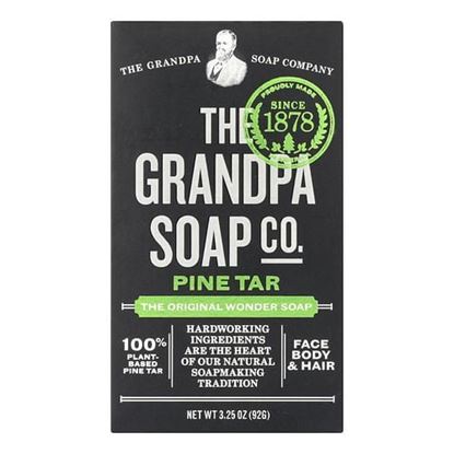 Foto de Grandpa's Pine Tar Bar Soap - 3.25 oz